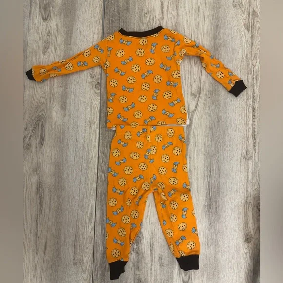 Sesame Street Halloween Pajama Set - Orange and White - Picture 7 of 7
